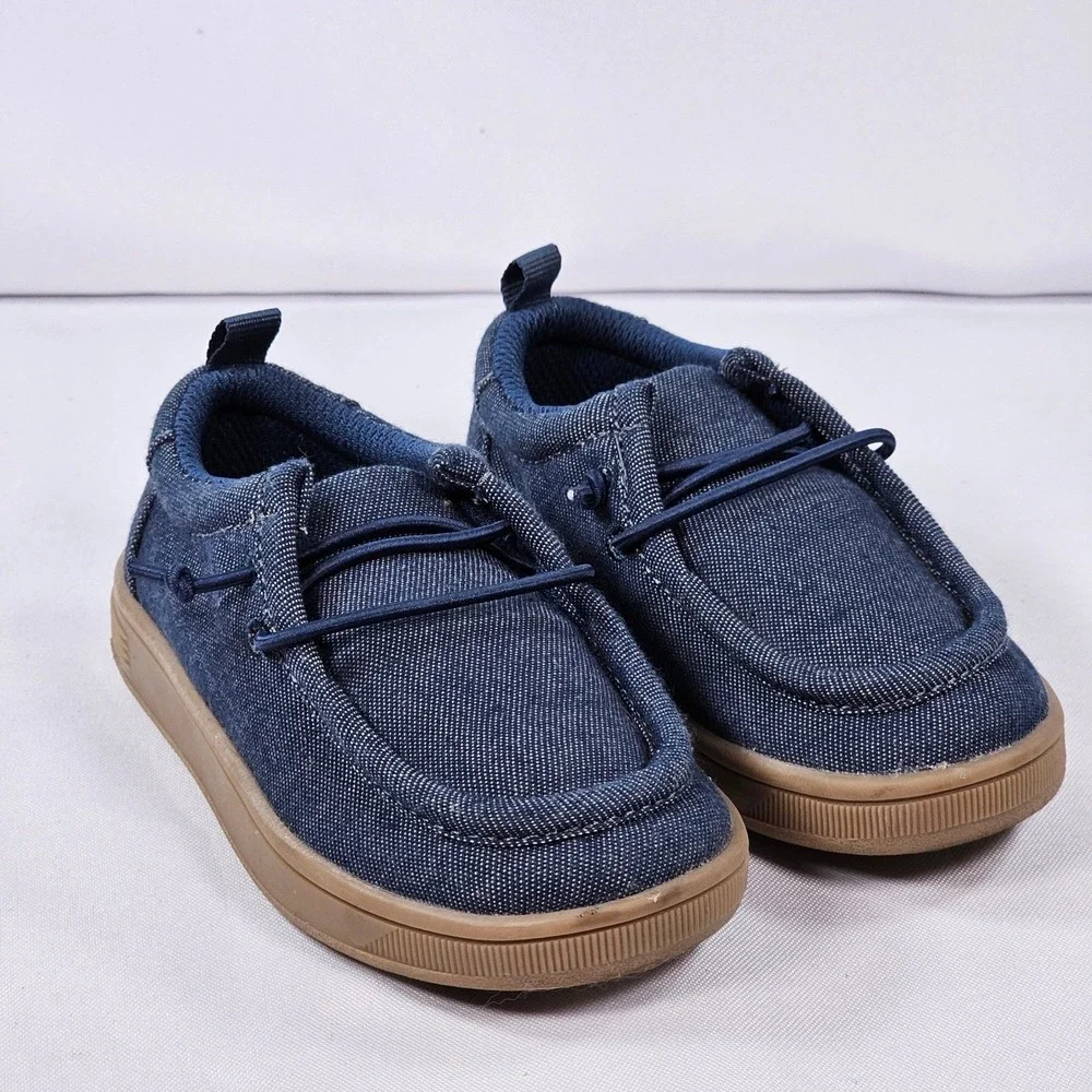Baby‎ Toddler GAP Blue Denim Slip On Casual Shoes Size 8